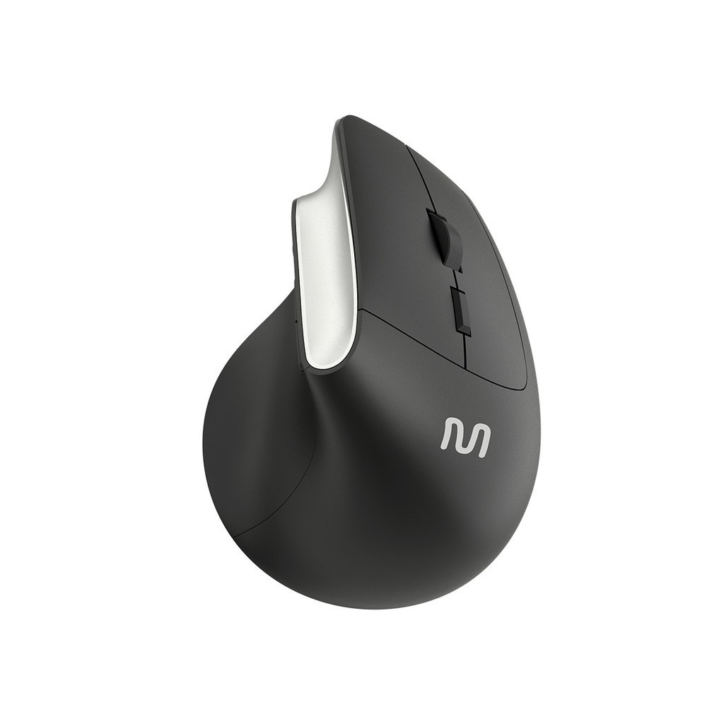 Mouse Sem Fio Ergonômico 6 Botões Clique Silencioso MO384