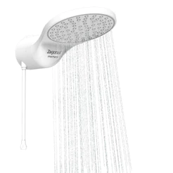 Ducha Moment Zagonel Chuveiro Elétrico Branco Temperatura Progressiva