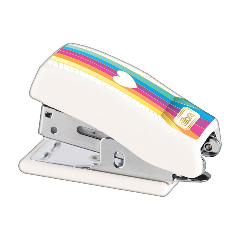 Grampeador mini até 12 folhas Be Nice 338044 Tilibra em Oferta na Shopee