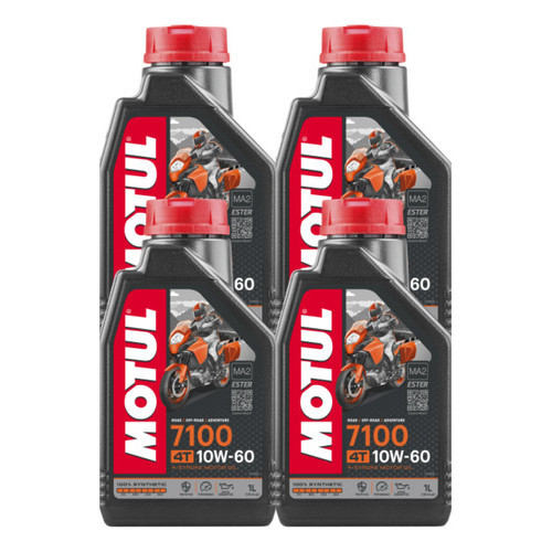 KIT MOTUL 7100 10W-60 4T 4 LITROS