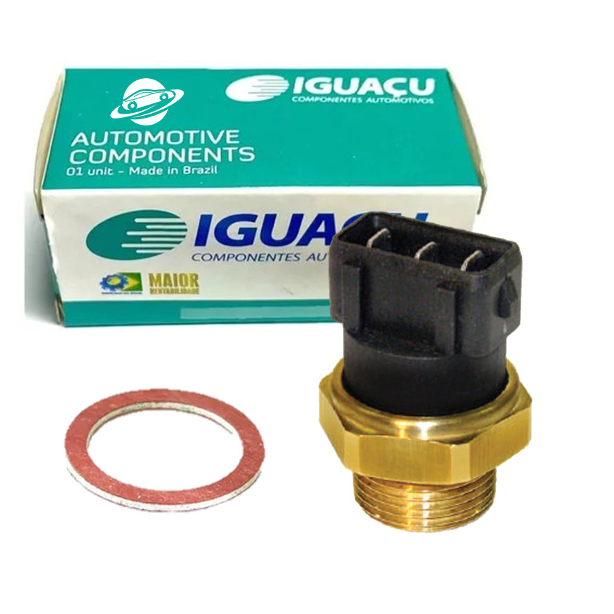 Cebolao Interruptor Radiador Gol Parati G2 G3 Pointer 3 Pino