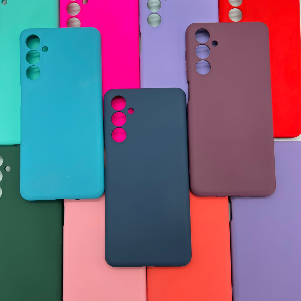 Capa para Samsung Galaxy M54 Kit Capa + Pelicula 3D ou Só 1 Capinha Aveludada em Oferta na Shopee