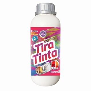 tira tinta acrílica 1 litro remove manchas  com facilidade em Oferta na Shopee