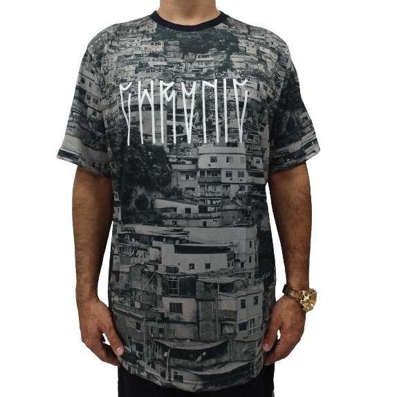 CAMISETA CHRONIC SUBLIMADA FAVELAS