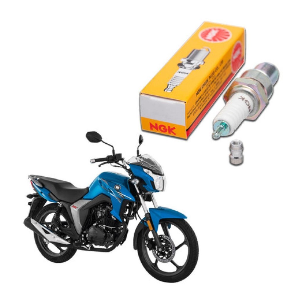 Vela De Ignição Motor Motocicleta Haojue Dk 150 2017  - Ng em Oferta na Shopee