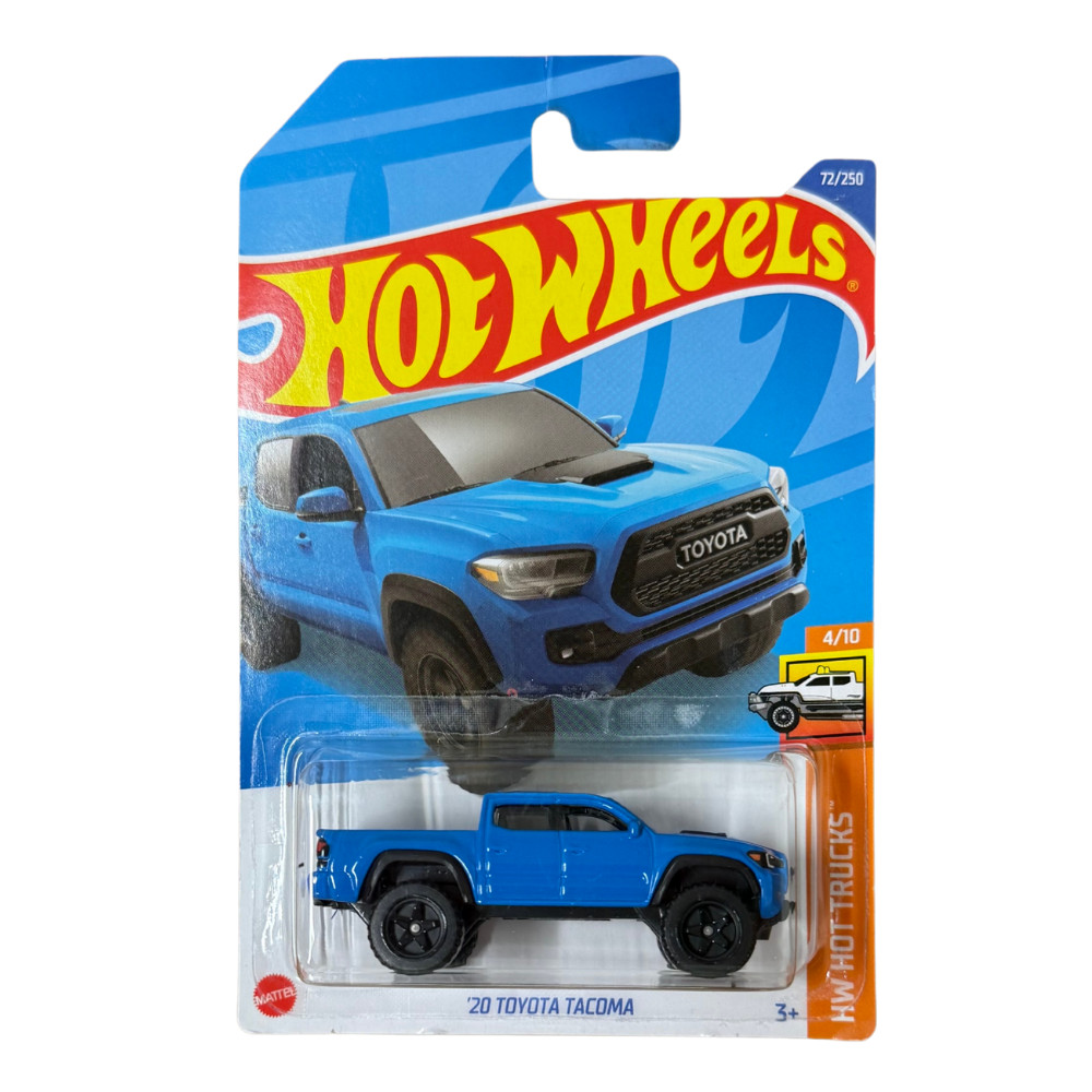 Hot Wheels Toyota Tacoma '20 Azul Hot Trucks 1/64