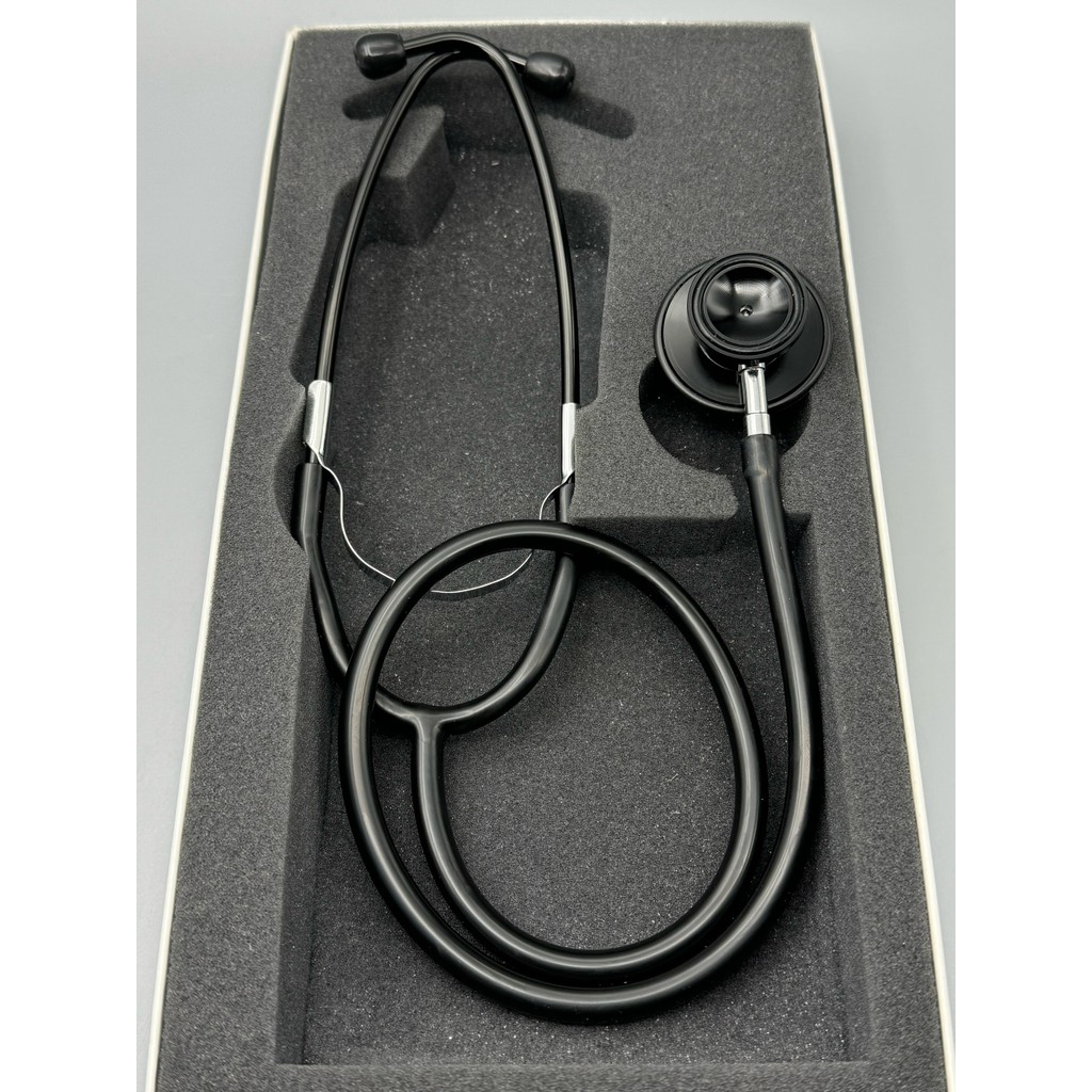 Estetoscópio Preto Bioland Duplo Adulto e Infantil Enfermagem Estudante Excelente Ausculta em Oferta na Shopee