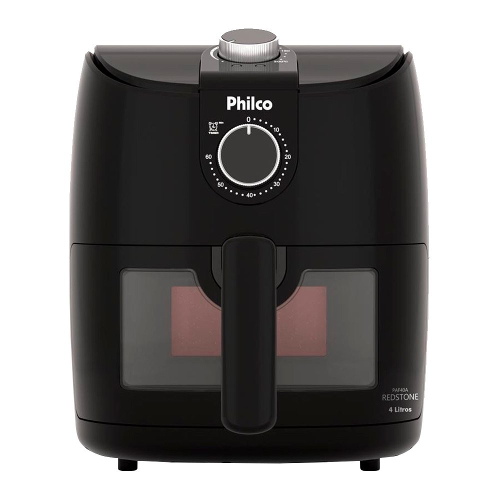 Fritadeira Air Fryer Philco PAF40A - 1500W, 4 Litros, Preto