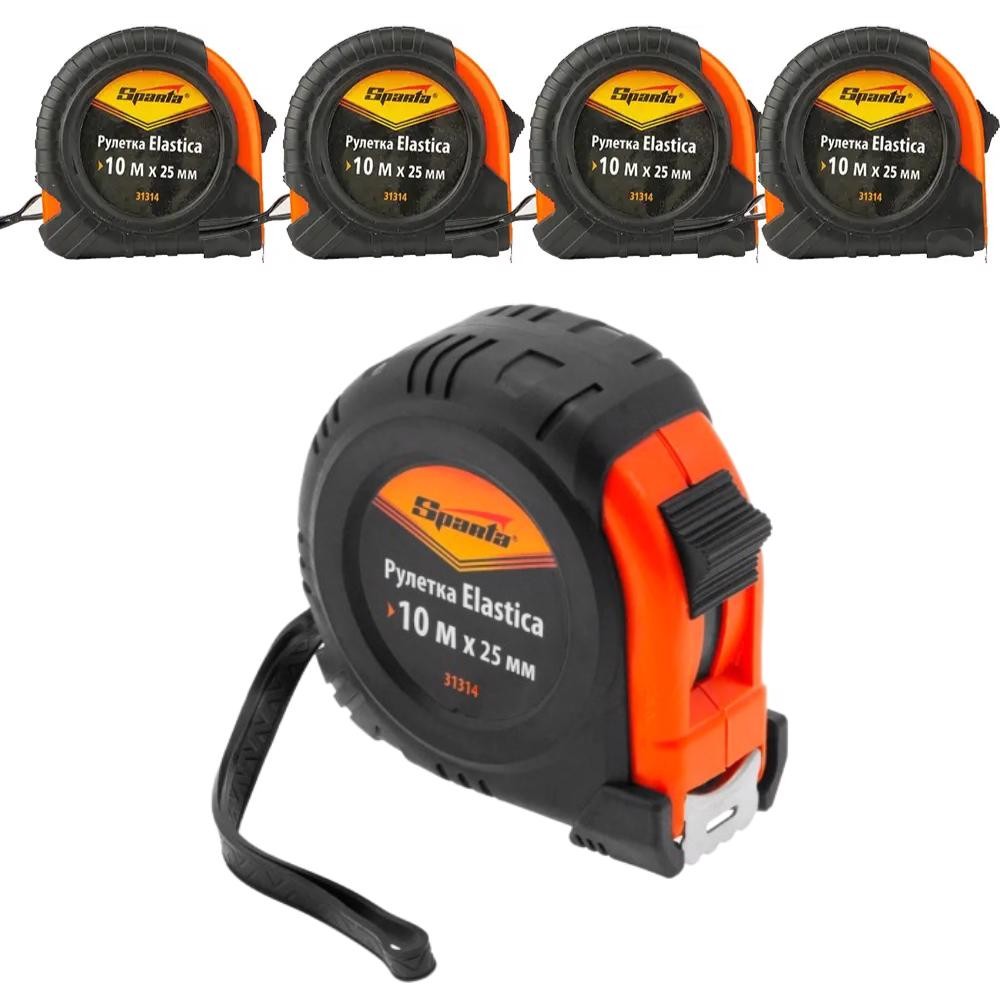 Trena em Aço 10 Metros x 25 MM com Trava 5 Unidades SPARTA em Oferta na Shopee