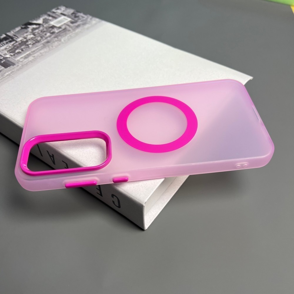 Capa De Telefone Doce Magentic Espessada Para Samsung S25 S24 S23 Ultra Plus A55 A35 A25 A16 A15 A05S A06 A05 A56 A36 Fr