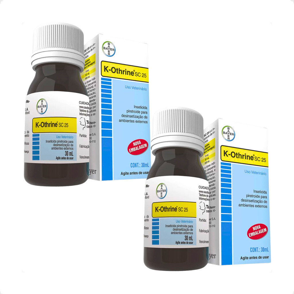 Kit 2 K-Othrine SC 25 Bayer - 30 mL em Oferta na Shopee