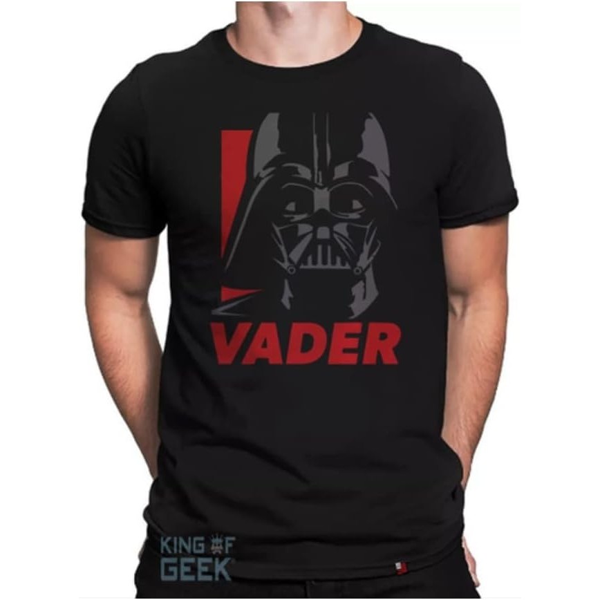 Camiseta Darth Vader Star Wars Filme Camisa Geek Blusa