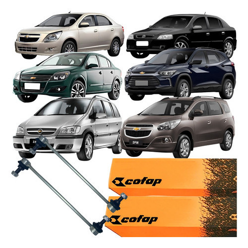 Par Bieleta Dianteira Cobalt Prisma Spin Onix 2012 Á 2020 - Spare Parts and Accessories for Vehicles