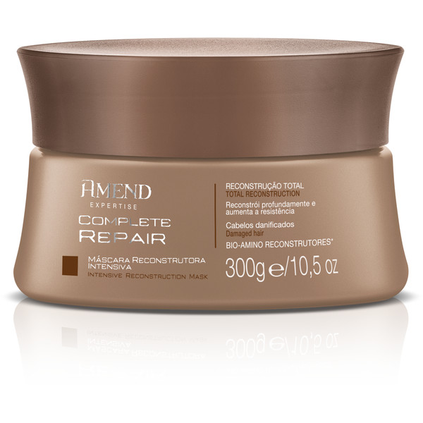 Máscara Reconstrutora Intensiva Complete Repair Amend 300g em Oferta na Shopee