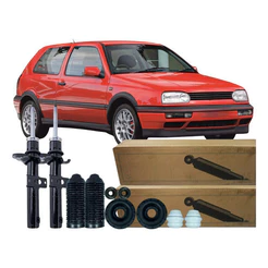 Kit Amortecedor Batente Coifa Dianteiro Golf Mk3 1997 Á 2002