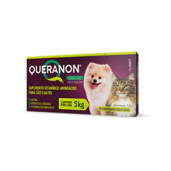 Suplemento Pelagem Queranon Small Size 30 Comprimidos Avert