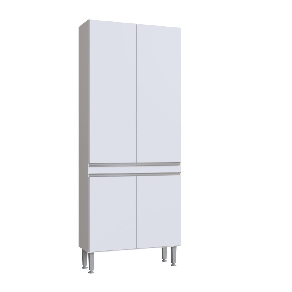 Paneleiro Duplo 4 Portas Athena Branco em Oferta na Shopee