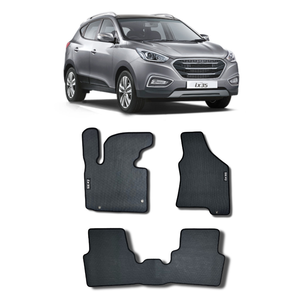 Tapete Carro Ix35 Emborrachado Personalizado Traseiro Inteiriço 2011 a 2024 em estoque