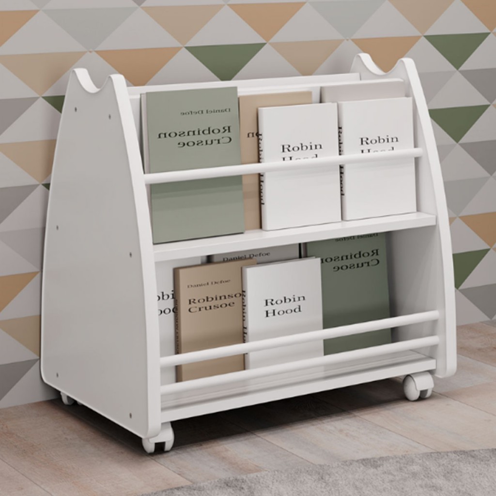 Estante para Livros Infantil Branco - Movelbras em Oferta na Shopee