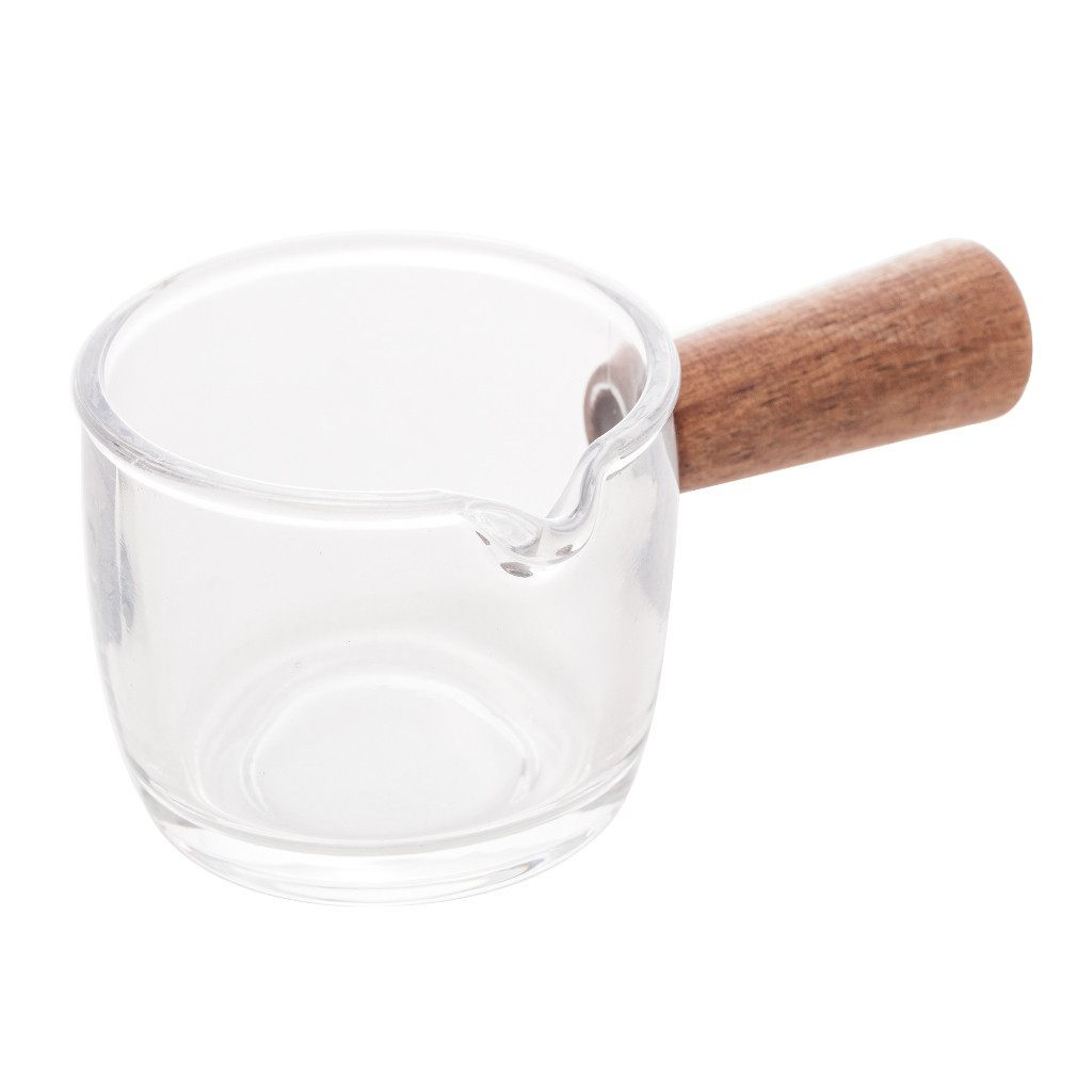 Molheira de Vidro com Cabo em Bambu 100ml Lyor