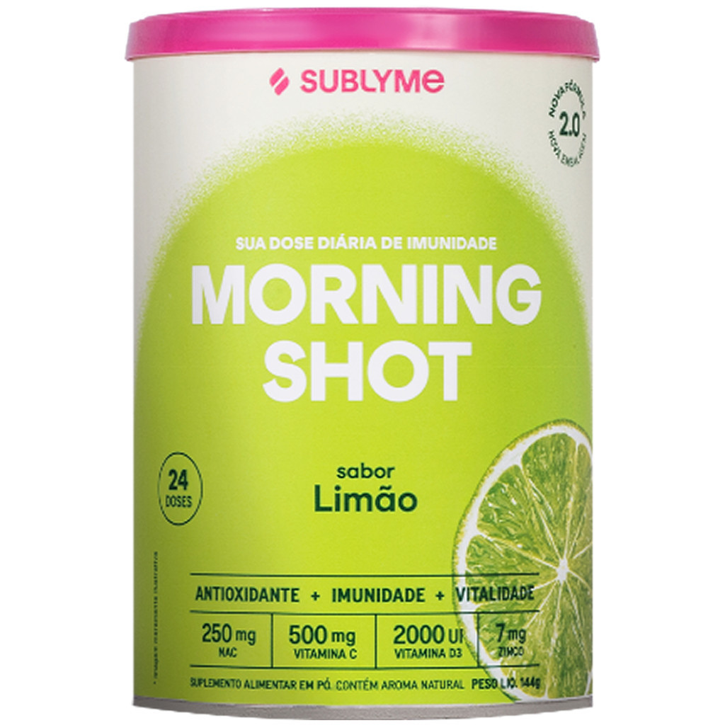 Morning Shot Sublyme 144g Limão