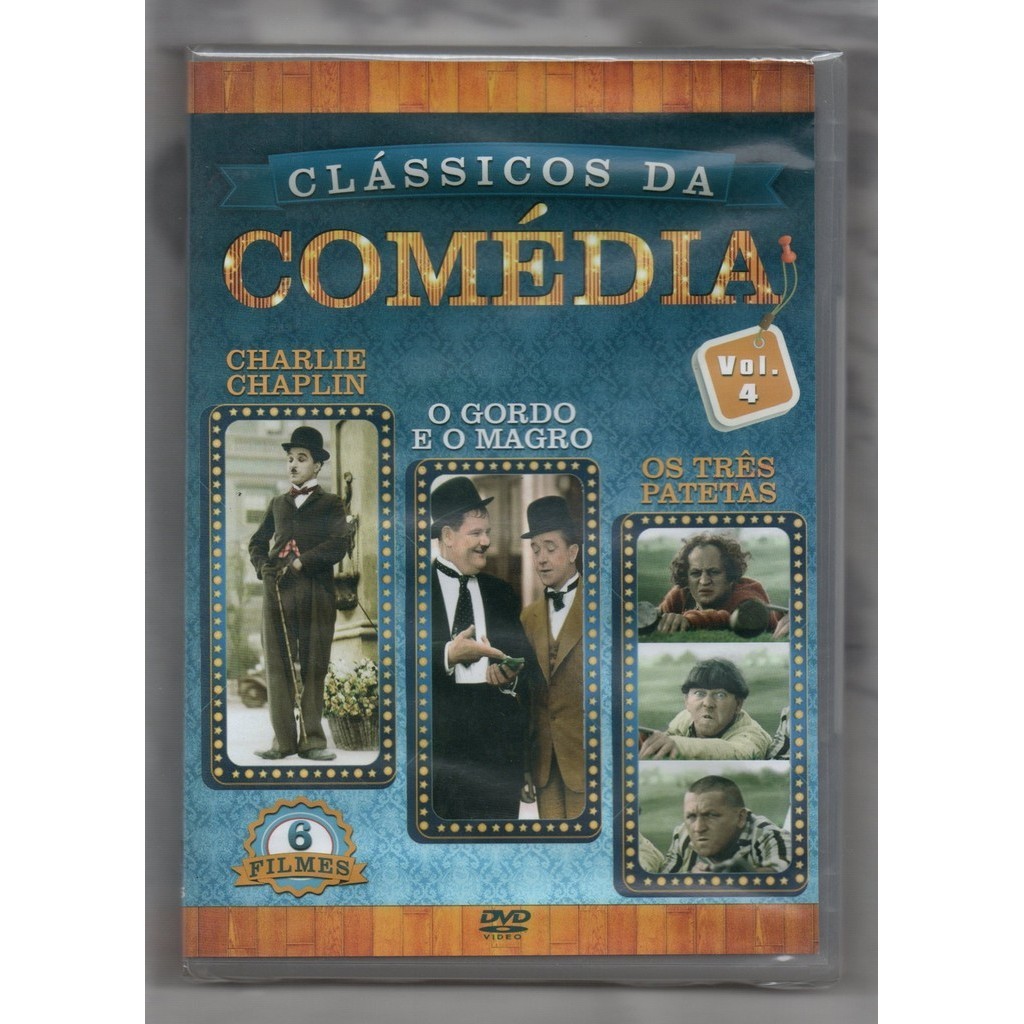 Clássicos Da Comédia Dvd Vol. 4 Charlie Chaplin