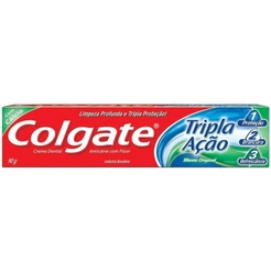 Creme Dental Colgate Tripla Acao Menta Original 90g