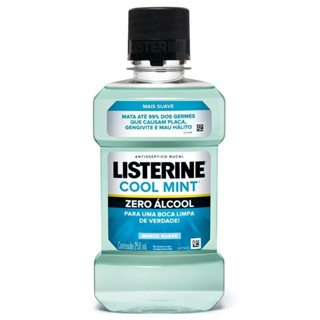 Enxaguante Bucal Listerine Zero Alcool 250ml em Oferta na Shopee