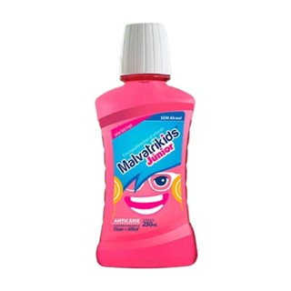 Enxaguante Bucal Malvatrikids Junior +6 Sabor Tutti-Frutti 250ml em Oferta na Shopee