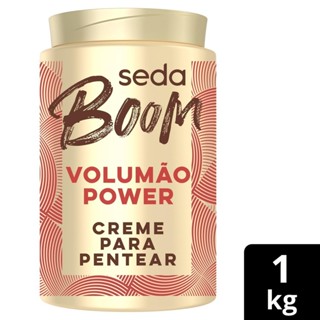 Creme para Pentear Seda Boom Volumão Power 1kg em Oferta na Shopee