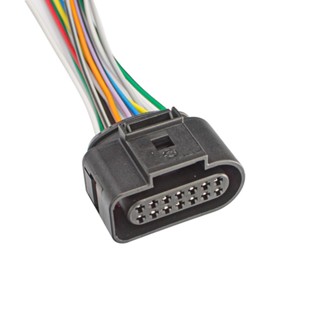 Chicote do Câmbio Jetta 14 Vias Fêmea - Rainha das Sete - ETE5572 em Oferta na Shopee