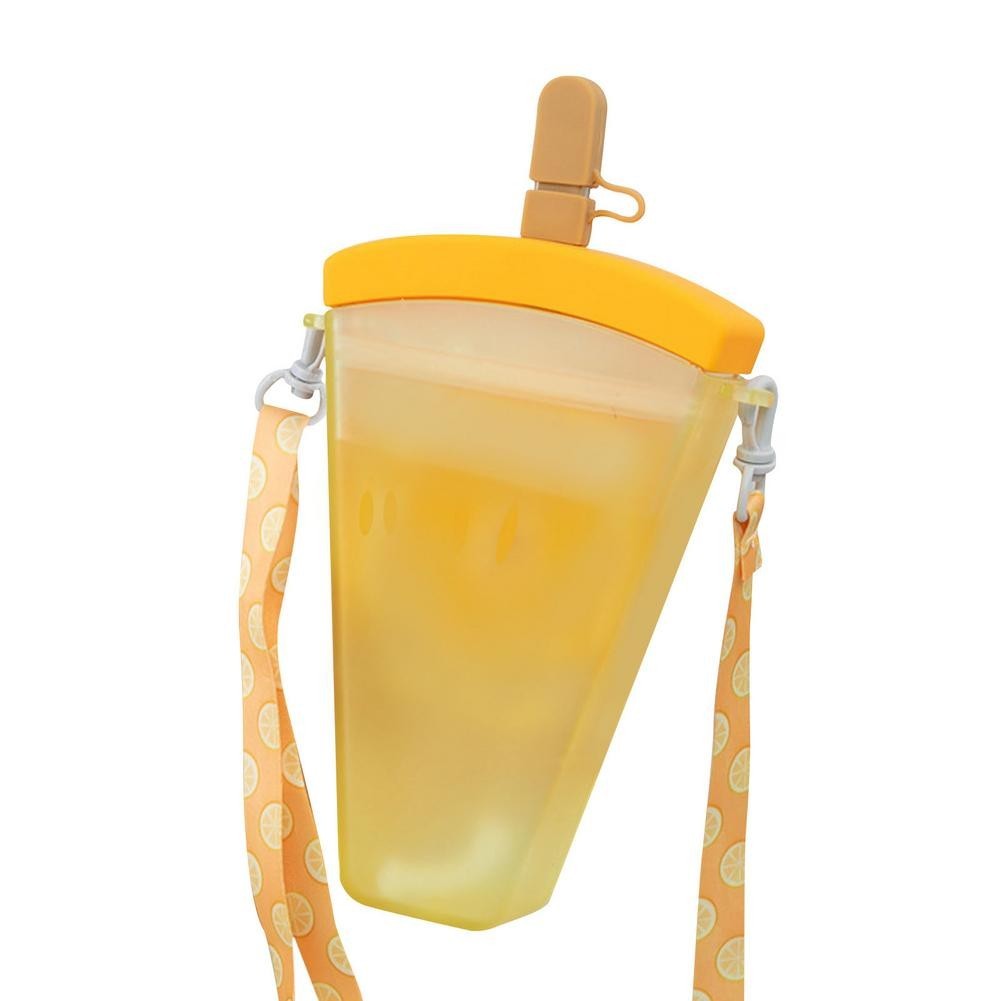 Garrafinha Picolé Laranja 320ml C/ Alça
