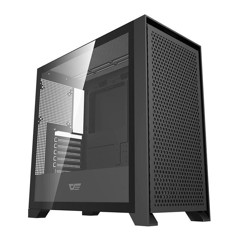 Gabinete Gamer Aigo DarkFlash DRX90 Mesh, Mid-Tower, Lateral de Vidro, Preto, DRX90-MESH-BLACK em Oferta na Shopee