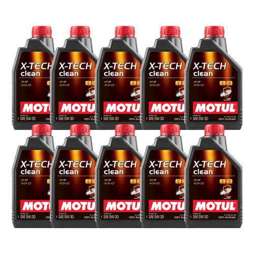 KIT MOTUL X-TECH CLEAN 5W-30 10 LITROS - Spare Parts and Accessories for Vehicles