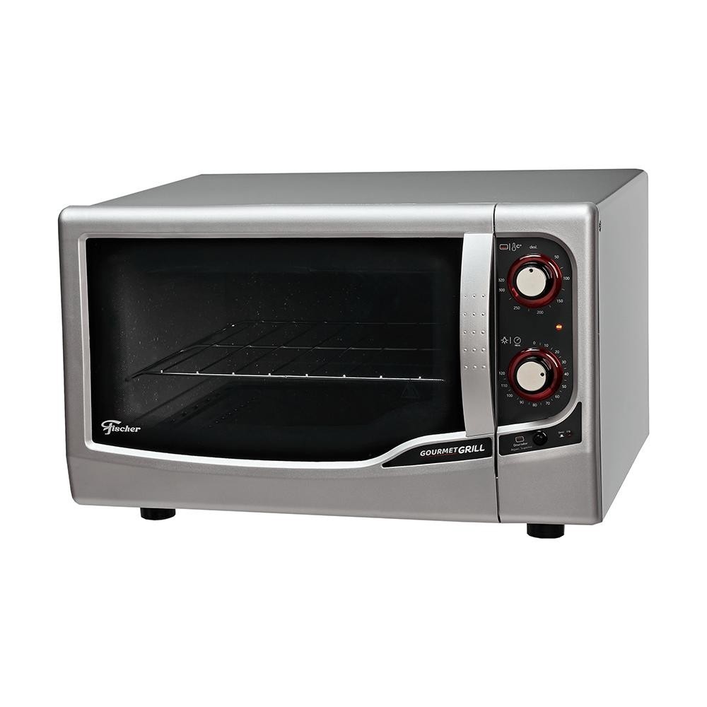 Forno Elétrico Fischer Gourmet Grill Geração II, 44L, Prata - 9741-79182 220V em Oferta na Shopee