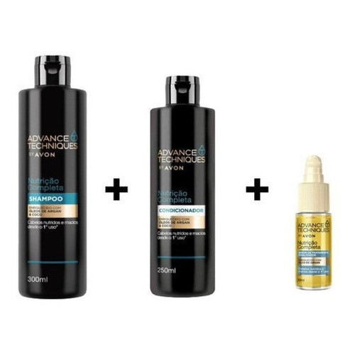Advance Techniques Nutrição Completa + Shamp. + Cond. + Sérum