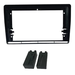 Moldura 9 Pol. Fiat Bravo G2 - 2010 à 2016 - Black Piano - Fiamon