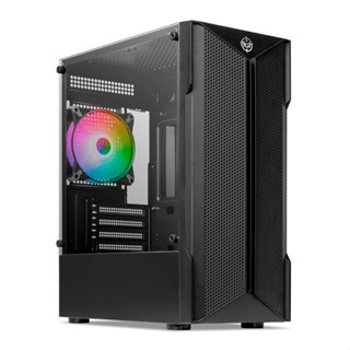 Gabinete Gamer TGT Skylancer V2, Mid-Tower, Lateral De Vidro, Com 1 Fan, Preto, TGT-SKLV2-BK-1F em Oferta na Shopee