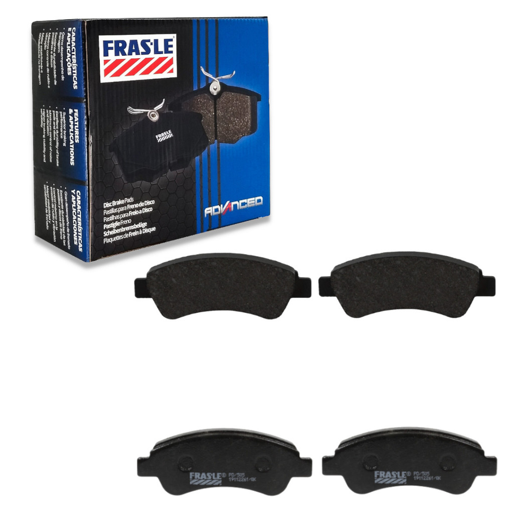 Pastilha De Freio Dianteira Peugeot 206 208 307 2008 Expert Partner Citroen C3 C4 Xsara - Frasle PD505