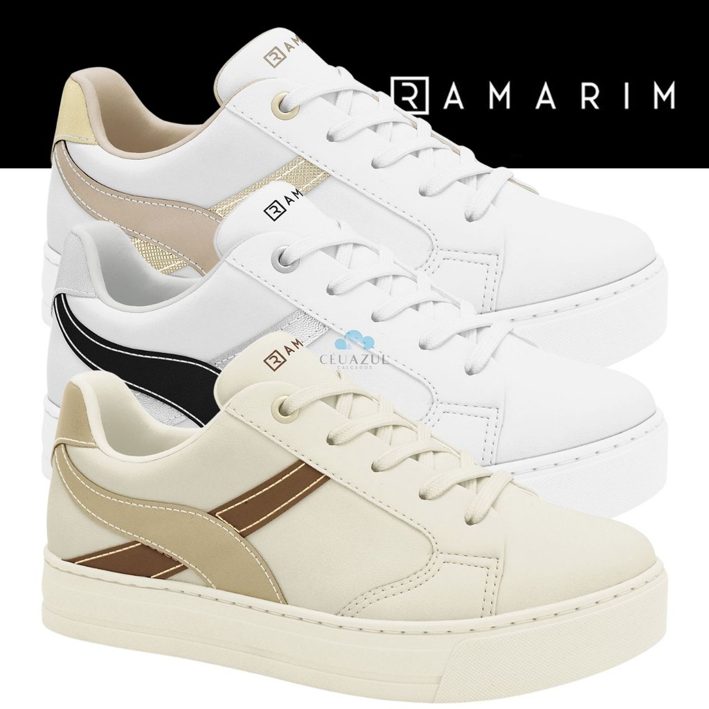 Tênis Feminino Ramarim Classic Casual Conforto em Oferta na Shopee