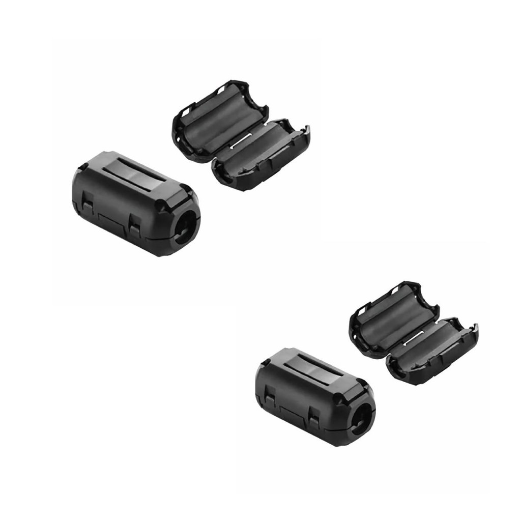 Kit com 2 Clip Ferrite 5mm Filtro Anel Supressor Ruído DNI1031 em Oferta na Shopee