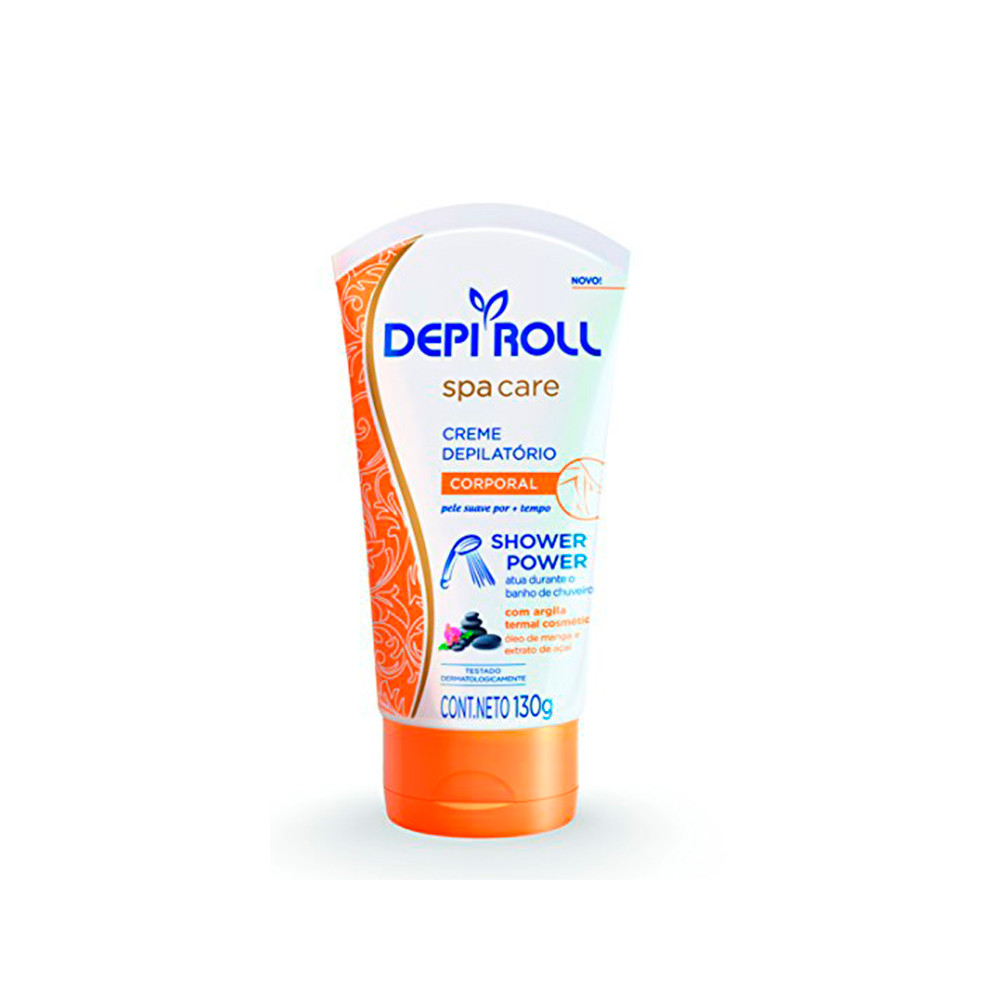 Creme Depilatório Corporal Banho Spa Care Argila Termal 130g Depiroll