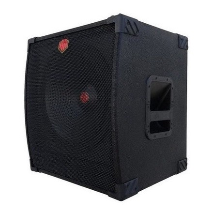 Caixa Som Profissional Sub Grave 800 Watts Potencia Musical Passiva Falante Woofer de 15 Polegadas