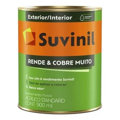TINTA RENDE E COBRE MUITO BRANCO SUVINIL 900ML