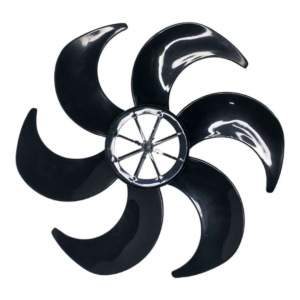 Hélice Ventilador Mallory 6 Pás 30cm Preto Ts30 Ts4 Ts6