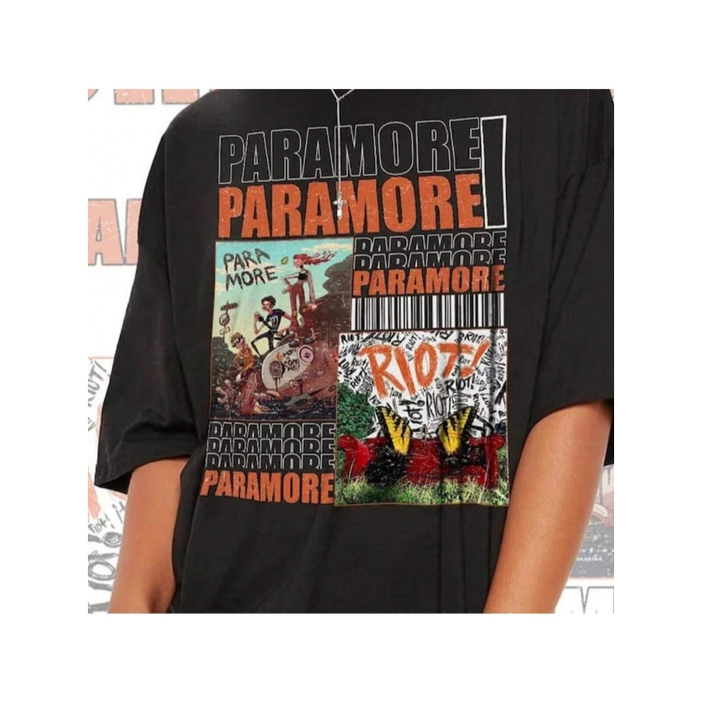 Camiseta Paramore Banda Rock Camisa Blusa Unissex Masculino Feminino 100% Algodão Top Premium Streetwear Lançamento