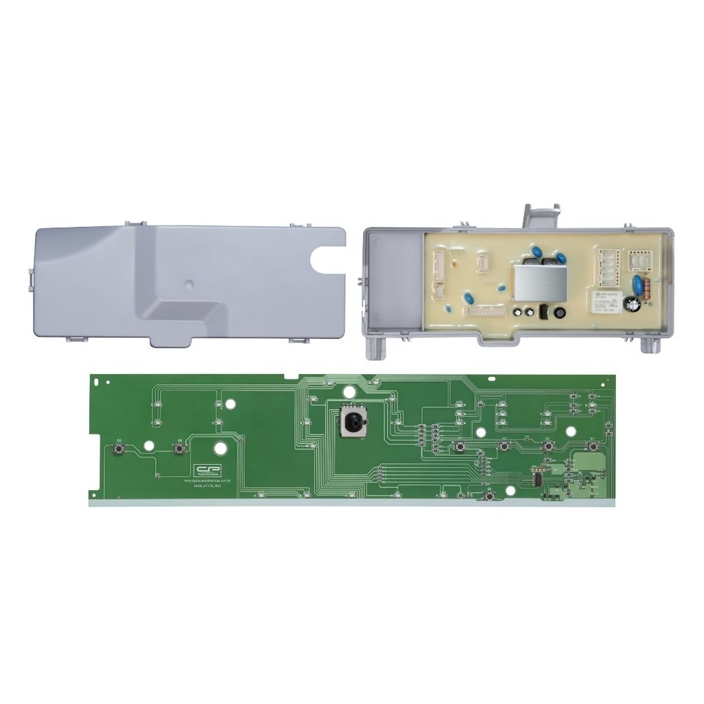 Kit Placas Interface Potência Para Lavadoras de Roupas Brastemp 15 Kg Modelos BWH15AB V1 BWN15AK V1 Bivolt
