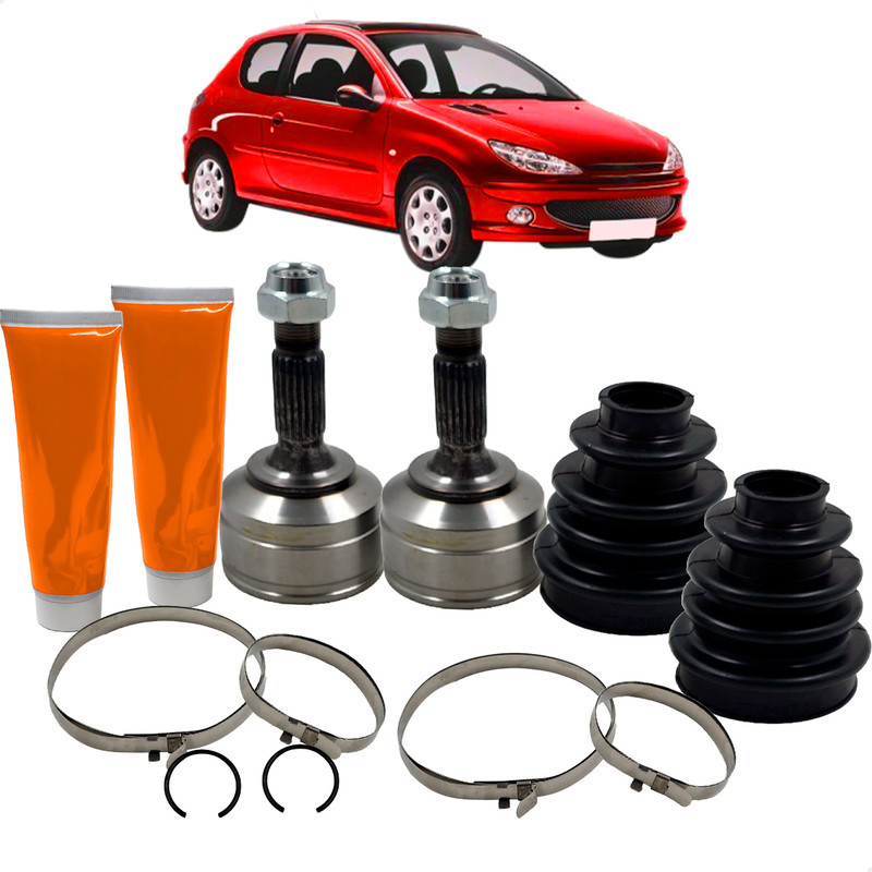 Par Junta Homocinetica Peugeot 206 1.0 16v 1.4 8v 2000 2001 2002 2003 2004 2005 2006 2007 21x22
