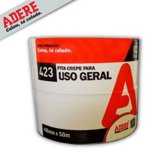 Fita Crepe para Uso Geral 48mmx50M Adere em Oferta na Shopee