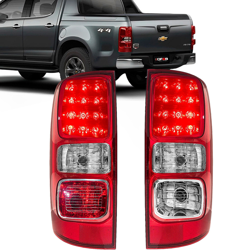 Lanterna Traseira S10 Com Led 2012 2013 2014 2015 2016